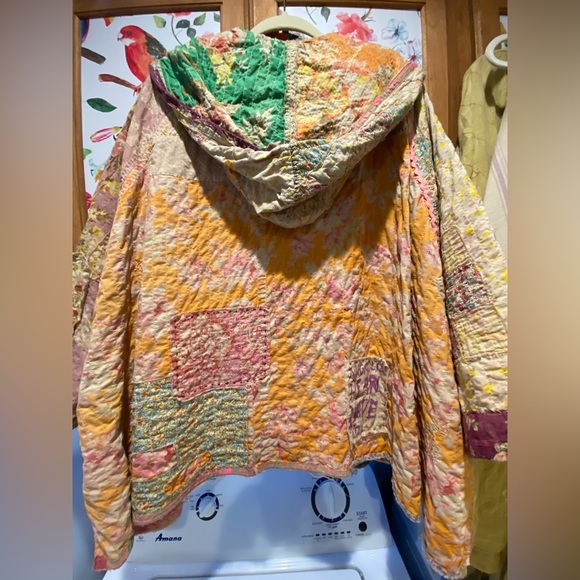 Magnolia Pearl Dune Patchwork Hoodie in Laurel Canyon SOLD OUT - Picture 5 of 13